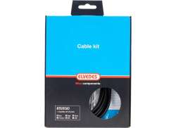 Elvedes Brake Cable Set ATB/Race Universal - Black
