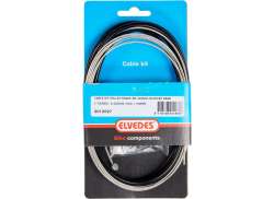 Elvedes Brake Cable Set Rear Nexus Black