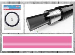 Elvedes Brake Outer Casing &#216;5mm 10m Teflon - Pink