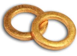 Elvedes Copper O-Ring for Hydraulic Brake Systems (1)