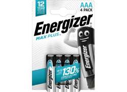 Energizer Max Plus LR03 Battery AAA - (4)