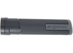 Ergotec Porto Grips 133mm - Black/Gray