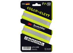 Fasi Color Clett Trouser Strap Velcro - Yellow (2)