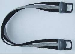 Gazelle Triple Bungee Strap Powervision 28 Inch Black/Sil 2