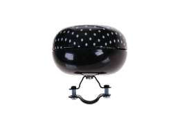 HBS Bicycle Bell Ding Dong Large Black/White