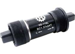 HBS Bottom Bracket BSA 68/116mm Plastic Cups - Black