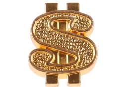 HBS Dollar Valve Cap Sv Brass - Gold (1)