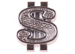 HBS Dollar Ventieldopje Sv Brass - Silver (1)