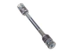 HBS Front Axle &#216;9 x 135mm Complete - Silver