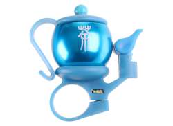 HBS Japanese Teapot Bicycle Bell &#216;22,2mm - Blue