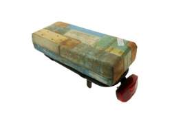 Hooodie Big Cushie Luggage Carrier Cushion Driftwood - Br/Gr
