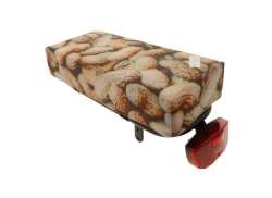 Hooodie Big Cushie Luggage Carrier Cushion Peanut - Brown