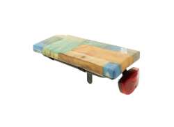 Hooodie Cushie Luggage Carrier Cushion Driftwood - Brown/Gr