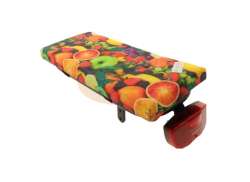 Hooodie Cushie Luggage Carrier Cushion Fruit - Multicolor