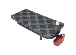 Hooodie Luggage Carrier Cushion Cushie Diamond Black