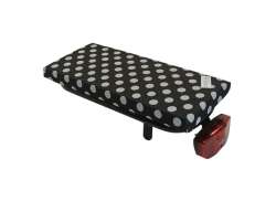 Hooodie Luggage Carrier Cushion Cushie - Small Dots White