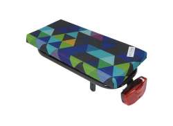 Hooodie Luggage Carrier Cushion Cushie Triangle Colors
