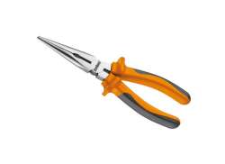 Ice Toolz Needle-Nose Pliers 15cm Comfort-Grip - Gray/Orange