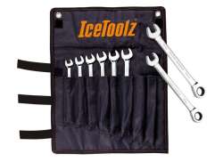 IceToolz Combination Wrench Socket Wrench Set 8-15mm - Silve