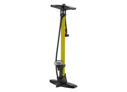 IceToolz Sport Track Pump 11Bar - Yellow/Black