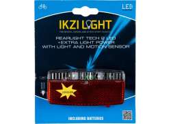 Ikzi Rear Light On/Off on Batteries