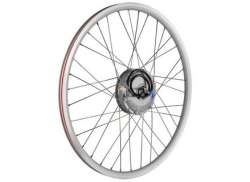 ION D-Light E-Bike Front Wheel 28\" 24S - Silver