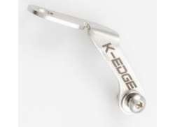 K-Edge Number Plate Holder Inox - Silver
