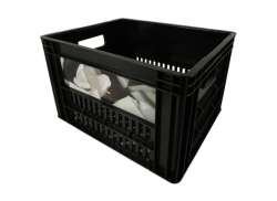 Kerri Bicycle Crate Size L 43 x 35 x 27cm - Black