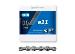 KMC E11 EPT Bicycle Chain 11/128\" 11S 136 Links - Silver