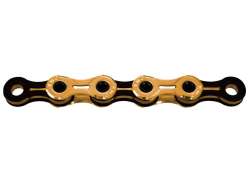 KMC X11SL Bicycle Chain 11S 11/128\" 118 Links - Bl/Gold