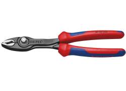 Knipex TwinGrip Combination Pliers 200mm - Red/Blue