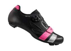 Lake CX 176 Cycling Shoes Women Black/Pink/Silver - Size 37