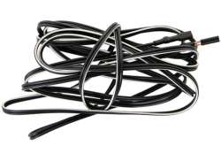 Light Cable 2-Wire with Plug 200cm - Black