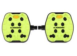 LOOK Trail Grip Pedals Anti-Slip Plastic - Lime Green