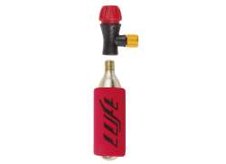 Luft Power Co2 Pump 16g Sv/Pv -Red/Black
