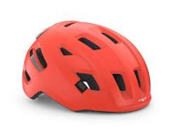 M E T E-Mob Cycling Helmet MIPS Coral Red - L 58-61 cm