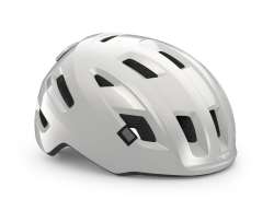 M E T E-Mob Cycling Helmet White - L 58-61cm