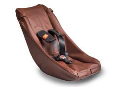Melia Baby Safety Seat Comfort Brown Leather (0-9 Months)