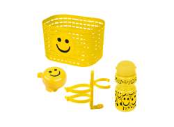 Messingschlager Accessory Set Smiley - Yellow