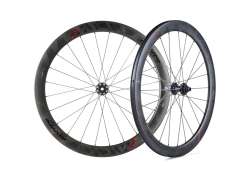 Miche SWR Wheel Set 28\" Disc RC OLT 50/50mm Tubeless - Black