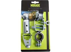 Mirage Bicycle Trailer Coupling Seatpost Clamp - Silver