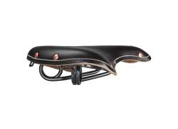 Monte Grappa Bicycle Saddle Old Frontiers Classic Leather Bl