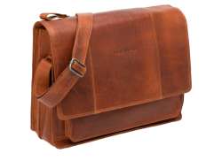 New Looxs Felini Shoulder Bag 18L Leather - Cognac Brown
