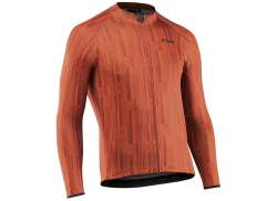 Northwave Blade 4 Cycling Jersey Ls Men Cinnamon - 3XL