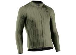 Northwave Blade 4 Cycling Jersey Ls Men Forest Green - 3XL