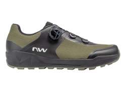 Northwave Corsair 2 Cycling Shoes Green/Black - 43