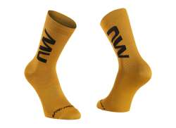 Northwave Extreme Air Cycling Socks 16cm Yellow - M 40-43