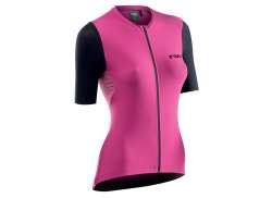 Northwave Extreme Cycling Jersey Ss Women Pink/Black