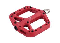 OXC Pedals 9/16\" Nylon Flat - Red
