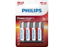 Philips Penlite Batteries LR6 (AA) Powerlife (4)